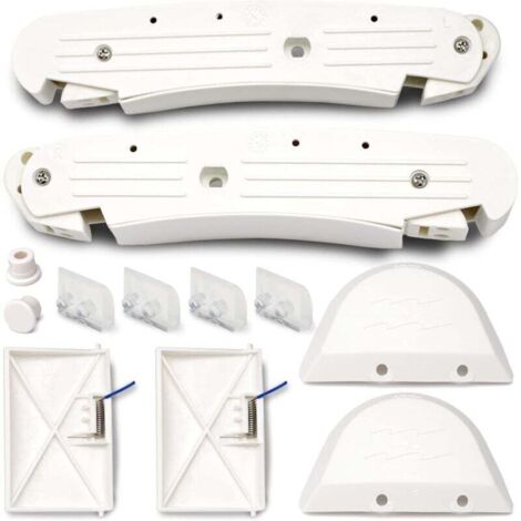 UlisemKit de nettoyage de piscine avec lunette avant et arrière AXV604WHP, rabat AXV434WHP, chaussures de pod AXV414P, remplacement pour nettoyeur de piscine Hayward, kit d'entretien combiné (1/4)