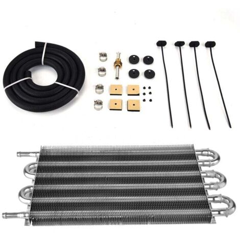 UlisemModification de voiture accessoires généraux voiture climatisation tuyau ceinture condenseur voiture condenseur six rows-190mm (1/4)
