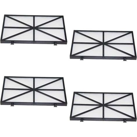 UlisemCartouches filtrantes de rechange 9991433-R4 pour robot nettoyeur de piscine Delfin M200, M400, M500 (4 pièces) (1/4)