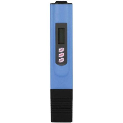 UlisemTesteur de qualité de l'eau, filtre de pureté, testeur TDS pour eau potable domestique, piscines, aquariums, culture hydroponique, etc., jaune (bleu) (1/4)