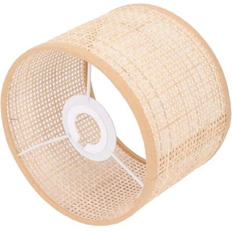 UlisemAbat-Jour tissé, Couvercle de Lampe à Clip de Tambour, Accessoire de Couverture de lumière de décor à la Maison