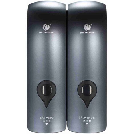 Ulisemlot de 2 distribuer u sais DES Avon double 300 ml distribuer u tel que DES Avon liquide E pour douche, BA in, accès OI Re Salle de BA in, distribuer u R est AM PO ing Gris (1/4)