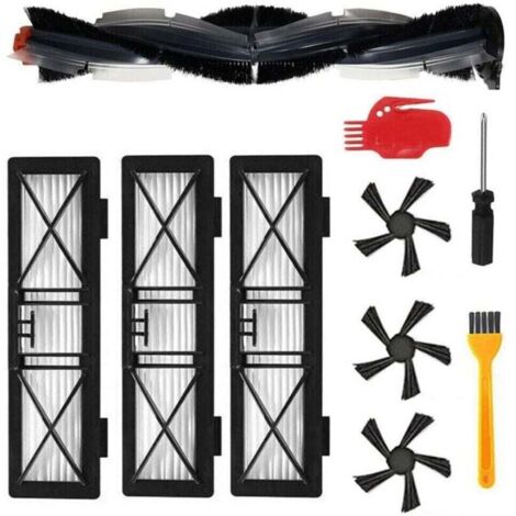 UlisemKit de Brosse de Rechange Compatible avec Neato Botvac☛ D Series et Neato Botvac☛ Robot Aspirateurs, Accessoires pour Neato D3 D5 D7 D75 D80 D85 (1/4)