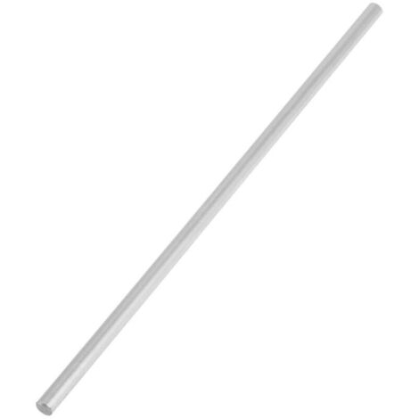 UlisemRoulements acier tube Rail droite axe droit diamètre de la barre ronde 6mm (200mm) (1/4)