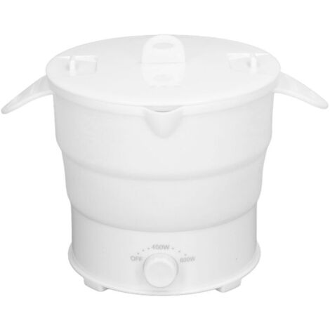 UlisemCuisinière électrique multifonctionnelle 1,2 l, poêle pliante Portable pour la maison, dortoir, bureau, voyage, prise ue, 220V (1/4)