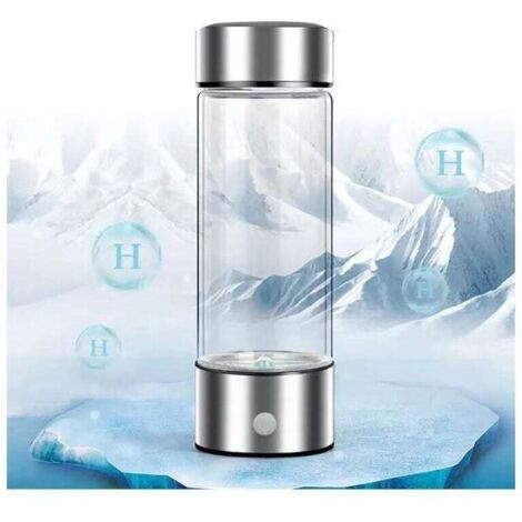 UlisemBouteille d'eau à hydrogène avec technologie PEM SPE – Essentials 2024 pour homme et femme – Générateur d'eau à hydrogène rechargeable avec boîte cadeau, machine à eau à hydrogène pour la maison (1/4)