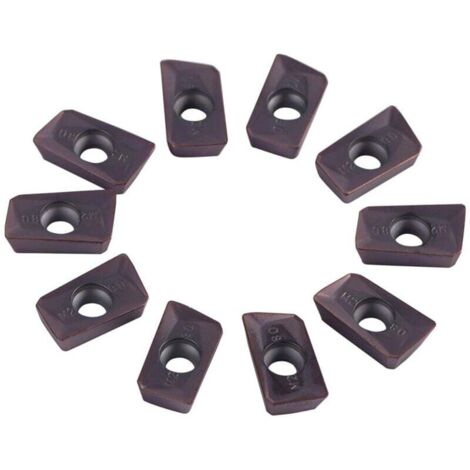 UlisemLot de 10 inserts en carbure CNC pour tour à lame, outil de tournage avec boîte (1/4)
