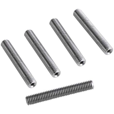 Ulisem5pièces 1.75mm M6x40mm Gorges à Buse pour Imprimante 3D Extrudeuse (1/4)