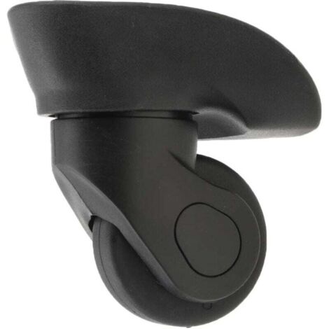 Ulisem1 paire de roulettes de rechange pour valise pivotante à 360°, Noir petite taille, W041, Ensembles de bagages (1/4)