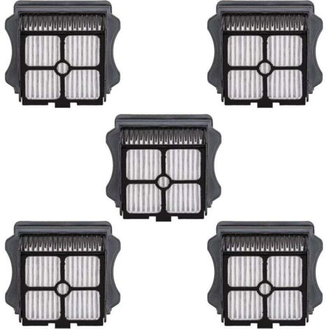 (5 piezas) Filtros HEPA compatibles con Tineco iFloor 3/ Floor One S3/ Floor One S5/ Floor One S5 Pro 2, Kit de filtros para aspiradoras en seco y húmedo, 5 filtros de repuesto (1/4)