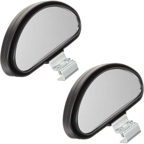 Espejos de punto ciego, espejo universal gran angular para coche, aptos para todos los coches, 2 unidades, espejo para coche, espejo para instructor de conducción, espejo retrovisor. (1/4)