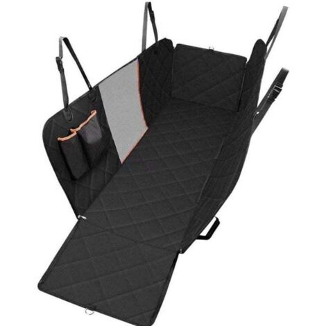 Accesorios para perros en el coche, funda para asiento de perro, protector para asiento trasero de perro, hamaca impermeable para perro para asiento trasero de coche/SUV, hamaca antideslizante, fácil (1/4)