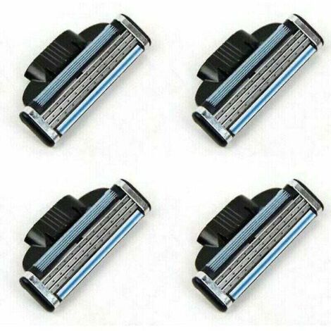 Recambios de 12 hojas de afeitar de repuesto para hombres, compatibles con las maquinillas de afeitar Gillette Mach 3 - (1/2)