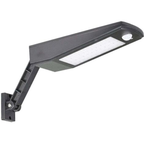 Luz solar LED para exteriores de 3000 lm - Foco impermeable IP65 con soporte ajustable y control remoto (1/4)