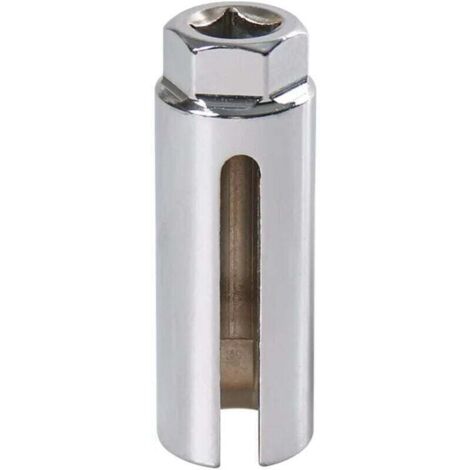 Llave de vaso para sensor lambda de 8 mm, llave universal para sensor lambda, llave de vaso para extracción de sensor de coche, herramienta para sensor lambda, herramienta de instalación especial para (1/4)