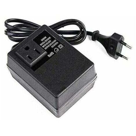 Convertidor de potencia de 200 W, adaptador de enchufe de la UE, transformador de viaje de 110 V a 220 V, elevador y conversión de energía bidireccional para electrodomésticos. (1/4)