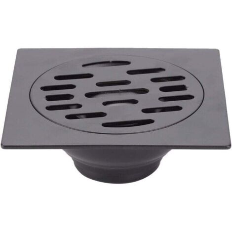 Sifón de piso de acero inoxidable para desagüe de ducha antiolor para baño (desagüe de piso común) (1/4)