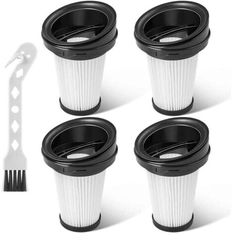 Pack de 4 filtros de repuesto para aspiradora inalámbrica Rowenta X-pert 3.60 X-Pert 160 RH72xxx ZR005202 (1/4)