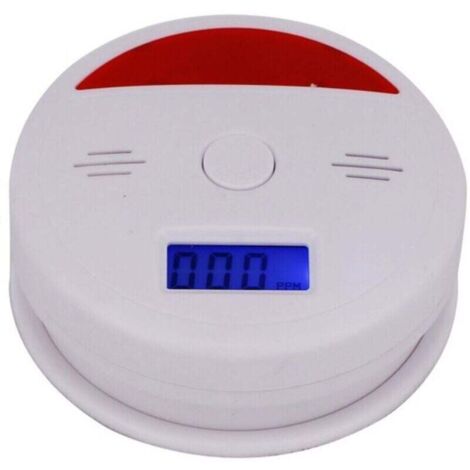 Detector de gas, detector de fugas de gas propano/butano/metano enchufable, batería no incluida