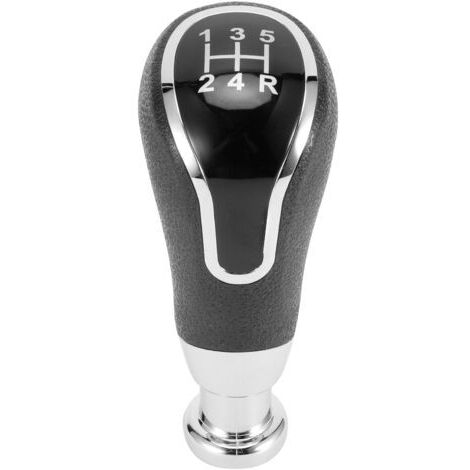 Pomo de palanca de cambios de repuesto, pomo de palanca de cambios automático, palanca de cambios, accesorios de pomo de palanca de cambios de cuero PU para coche manual LADA 5 (1/5)