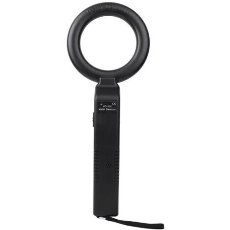 Detector de metales portátil MD300, herramienta de detección para estaciones de inspección y controles de seguridad.