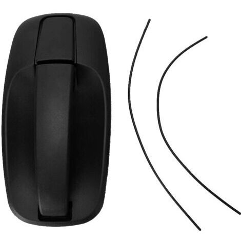 Manilla interior trasera universal negra, izquierda y derecha, para Renault Trafic 2001-2008. (1/4)