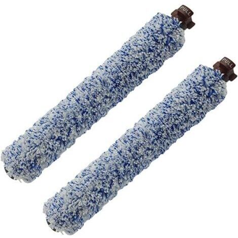 2 rodillos de cepillo para suelos de aspiradora, accesorios de fibra ABS para Bissell 1926 CrossWave (1/4)