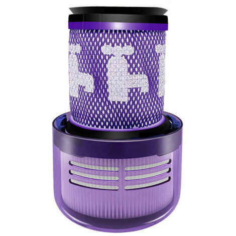 Filtros HEPA de repuesto para Dyson V12 Detect Slim, filtro para aspiradora inalámbrica Dyson V12 Slim Absolute Extra/Total Clean/Fluffy, 971517-01 (1/4)