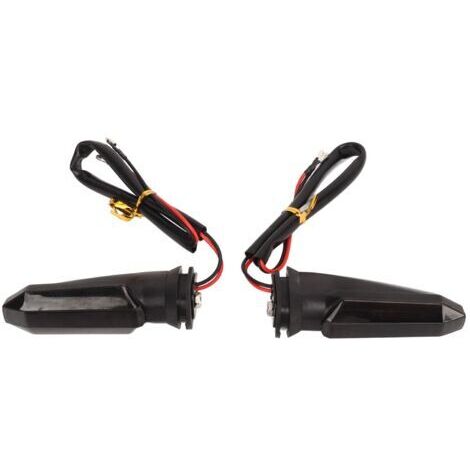 Intermitentes delanteros y traseros para motocicleta, 12V, 1.5W, luz indicadora para CB125R CB250R CB300R CB500X CB500F CB650R CBR650R (1/4)