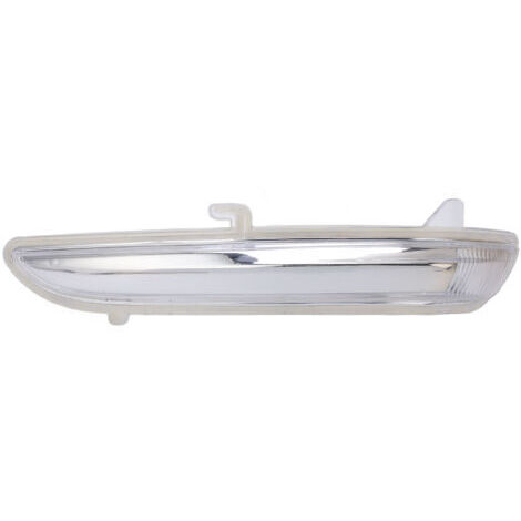 Carcasa del intermitente del retrovisor lateral izquierdo con lente ahumada, número de pieza 1607512680, repuesto para Citroën C3 C4. (1/4)