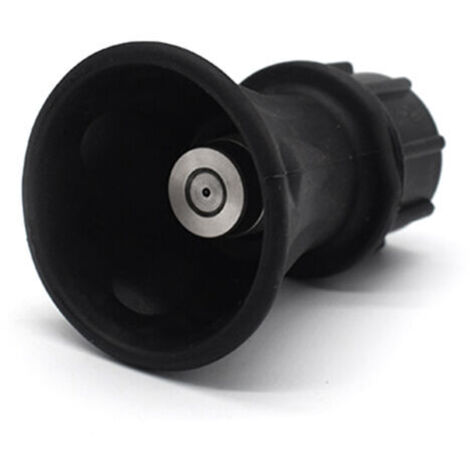 Boquilla de hidrolavadora de 40 grados para autos, punta de chorro alto, 4 orificios, material de acero inoxidable con protector de goma. (1/4)