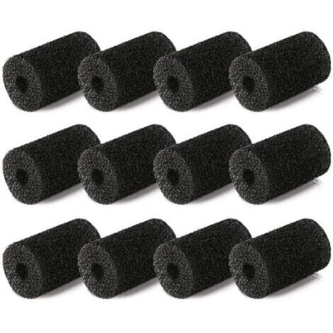 Repuestos para limpiadores de piscinas Polaris, paquete de 12: cepillos de cola de manguera de barrido de repuesto, repuestos de filtro para limpiador de piscinas. (1/4)