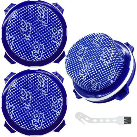 Paquete de 3 filtros lavables para aspiradoras Jet 70, 70+, 75, 75+, 90, 60 y VS9000RL (1/4)