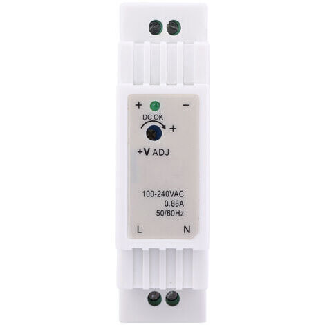 DR-15-12 Fuente de alimentación conmutada para riel DIN de salida única 12V 1.25A 15WDR-15-12 (1/4)