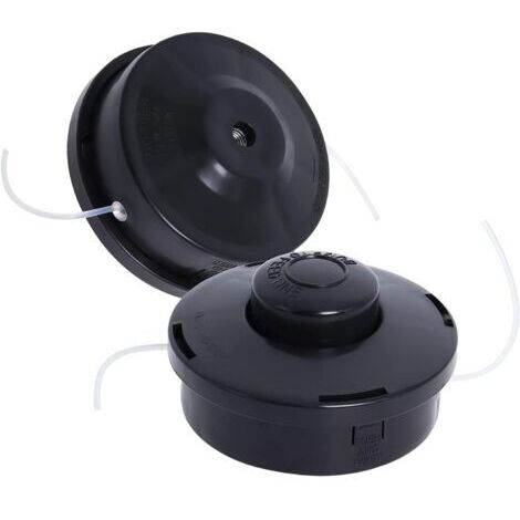 Cabezales universales para desbrozadora M10 x 1.25, cabezal universal para desbrozadora de gasolina compatible con desbrozadoras eléctricas y de gasolina (2 unidades) (1/4)
