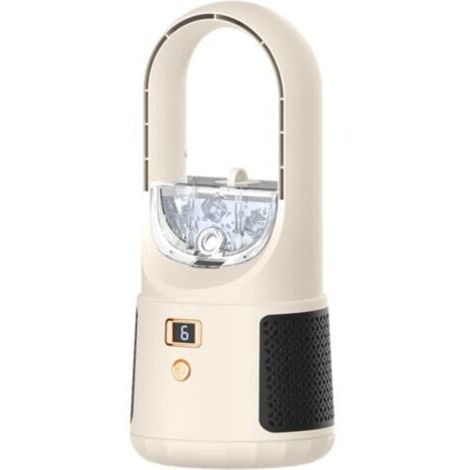 Ventilador de escritorio silencioso sin aspas - Portátil - Recargable por USB - Para el m (1/5)