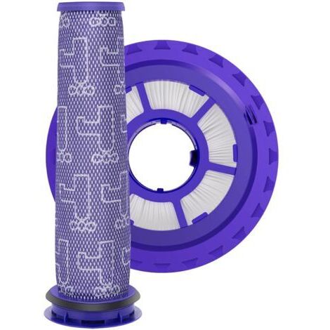 Filtro compatible Dyson DC41 para Dyson DC65, DC66 Animal, DC43, DC55, DC65 y DC66. Sustituye a las referencias 920769-01 y 920640-01. Prefiltro lavable y filtro HEPA posterior al motor. (1/4)