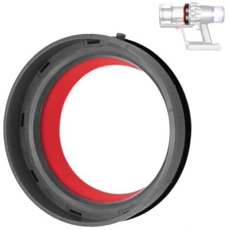 Anillo de sellado Dyson V11, anillo de sellado fijo de repuesto para Dyson V11, anillo de sellado fijo superior para el depósito de polvo de la aspiradora Dyson V11. (1/4)