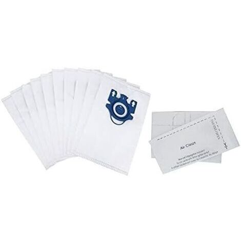 Accesorios para electrodomésticos: juego completo de aspiradoras C1, C2, C3 compatibles con S400I-S456I, S600-S658, bolsa de depósito de repuesto 3D Efficiency [reemplazable] - 10 unidades (1/4)