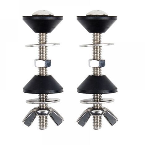 Kit de tornillos para tanque dividido para inodoros, accesorios de baño de acero inoxidable M6 (1/4)