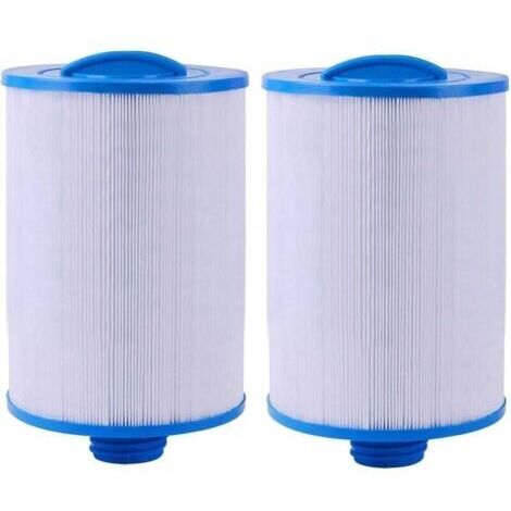 Paquete de 2 cartuchos de filtro Jacuzzi, para spas, Unicel 6CH 940, Pleatco PWW50P3, Waterway Front Access Skimmer y Filbur FC 0359,