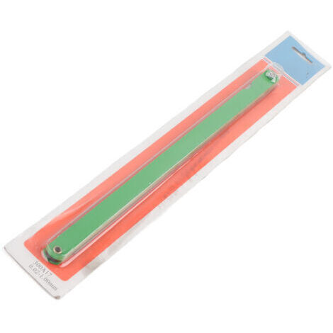 Calibrador de espesores de 300 mm, 17 hojas métricas, herramienta de medición de acero inoxidable para espesores de 0,02 a 1 mm, diseño giratorio y plegable, para motores, bujías y válvulas. (1/4)