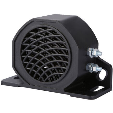 Alarma sonora de respaldo universal de 1280 V y 105 dB para automóviles, camiones y vehículos pesados. (1/4)