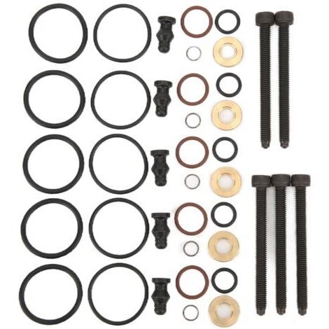 Kit de juntas para inyectores de combustible de coche con 5 tornillos 038198051B, repuesto para 2.5TDI R5 128kw 174hp 2003-2010 (1/4)