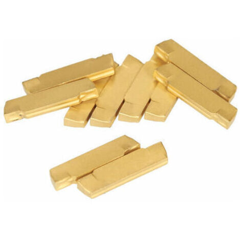 Insertos de carburo de tungsteno para herramienta de ranurado de torno Mgehr/Mgivr, 10 unidades. (1/5)