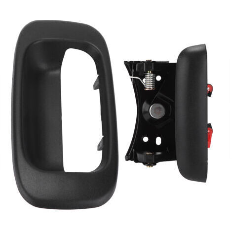 Juego de embellecedores de manija de puerta trasera de repuesto 15997911/15228539 para Chevrolet Silverado 1999-2000 (1/4)