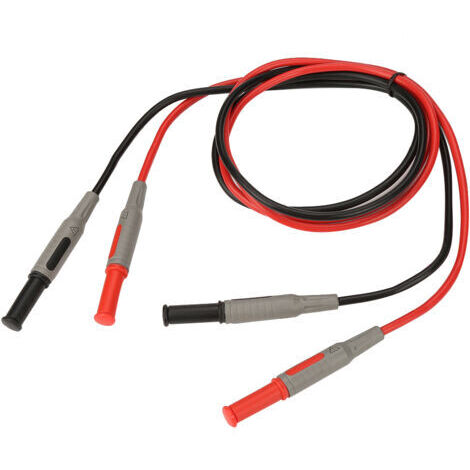 Cable de prueba tipo banana, alambre, cable, cable fácil de usar para probar herramientas electrónicas (1/4)