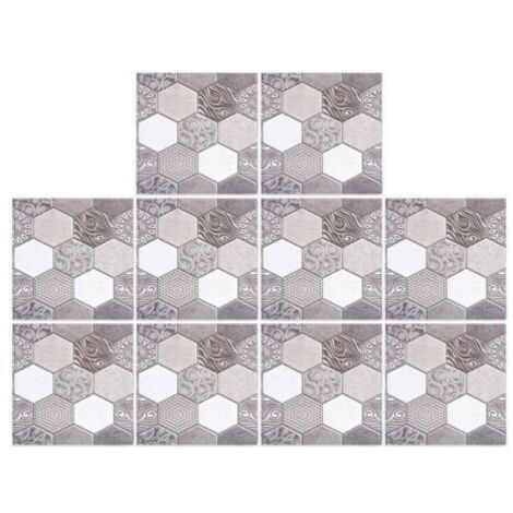 Pegatinas autoadhesivas anticolisión para azulejos, 10 unidades, para decoración del hogar, sala de estar, cocina. (1/4)