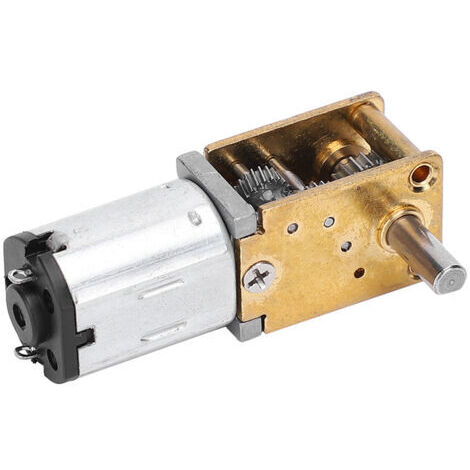 Mini motorreductor, reductor de engranajes helicoidales micro, con escobillas, motores de CC, dispositivos electrónicos 1218GEN20 (3 V CC, 16 RPM)