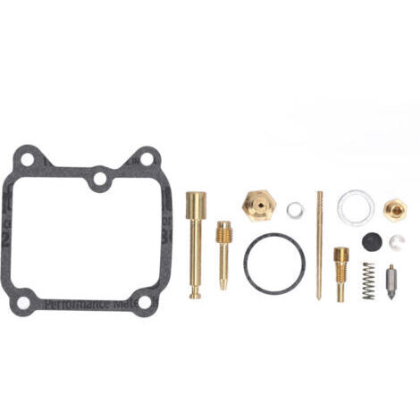 Kit de reparación de carburador de 14 piezas de goma y metal para GT80 1974-1980 (1/5)